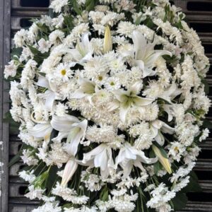 Coroa de Flores Branca